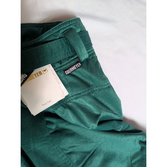 Obermeyer Stiletto T Thermolite Insulated Ski Pants Retro Green Size 10 Tall - Picture 11 of 14